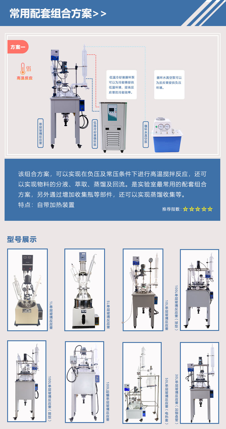 详情图8（配套组合-单层玻璃反应釜）